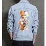 Teddy Jean Jacket for Men – Gift for Teen Boys – Christmas Gift