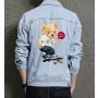 Teddy Let's skate Jean Jacket for Men – Gift for Skater Guys – Birthday Present
