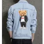 Teddy Love Yourself Jean Jacket for Men – Gift for Boyfriends – Birthday Present