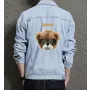 Teddy Stay Relax Jean Jacket for Men – Gift for Streetwear Fans – Christmas Gift