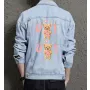 Teddy Ui Jean Jacket for Men – Gift for Streetwear Fans – Birthday Present