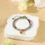 Tourmaline Healing Bracelet for Women – Energy Boosting Crystal Gift for Calmness, Protection & Balance