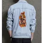 Travis Scott Jean Jacket for Men – Gift for Music Fans – Birthday Present