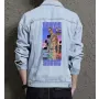 Travis Scott Jean Jacket for Men – Gift for Music Fans – Christmas Gift