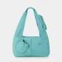 Hobo Shoulder Bag – Small PU Leather Purse for Women with Zipper Pocket