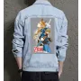 Zelda Retro Denim Jacket - Perfect Gift for Gamers - Stylish Outerwear for Men - Birthday Present